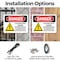 Signmission Electrocution Hazard Crane Danger Sign, Plastic, 10in W x 7in L, 2PK OS-2PACK-DS-P-710-L-1763 - alternate 3